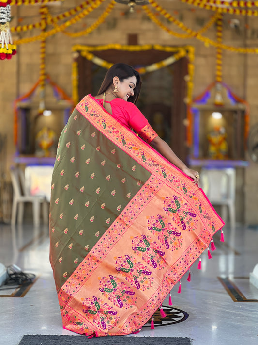 Brocade Paithani