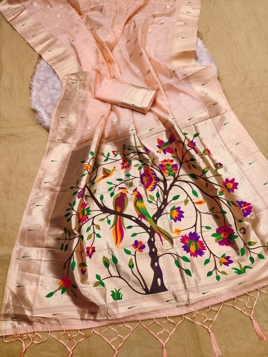 Single Muniya Fancy Pallu