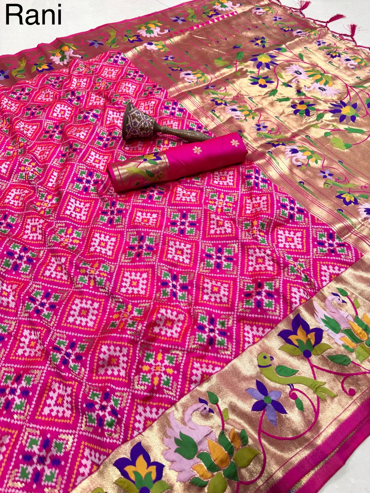 Paithani Patola Border