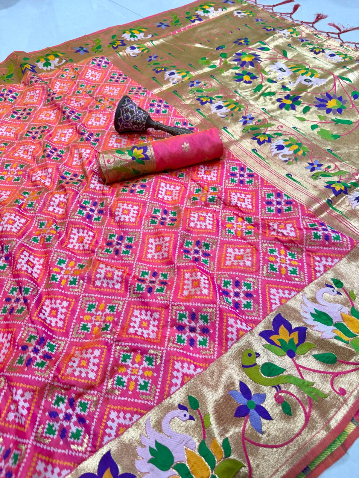 Paithani Patola Border