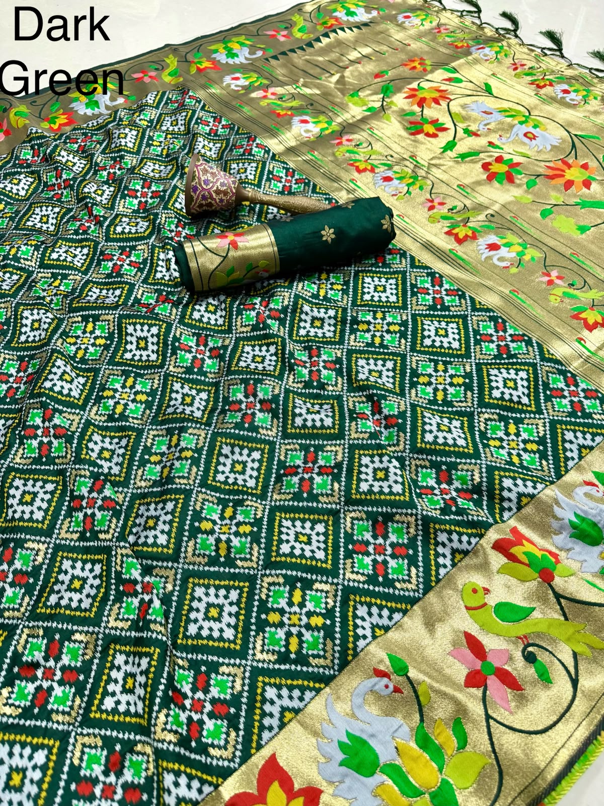 Paithani Patola Border