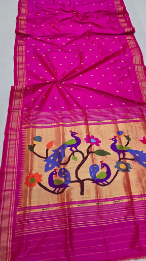 Pure Silk Handmade Paithani