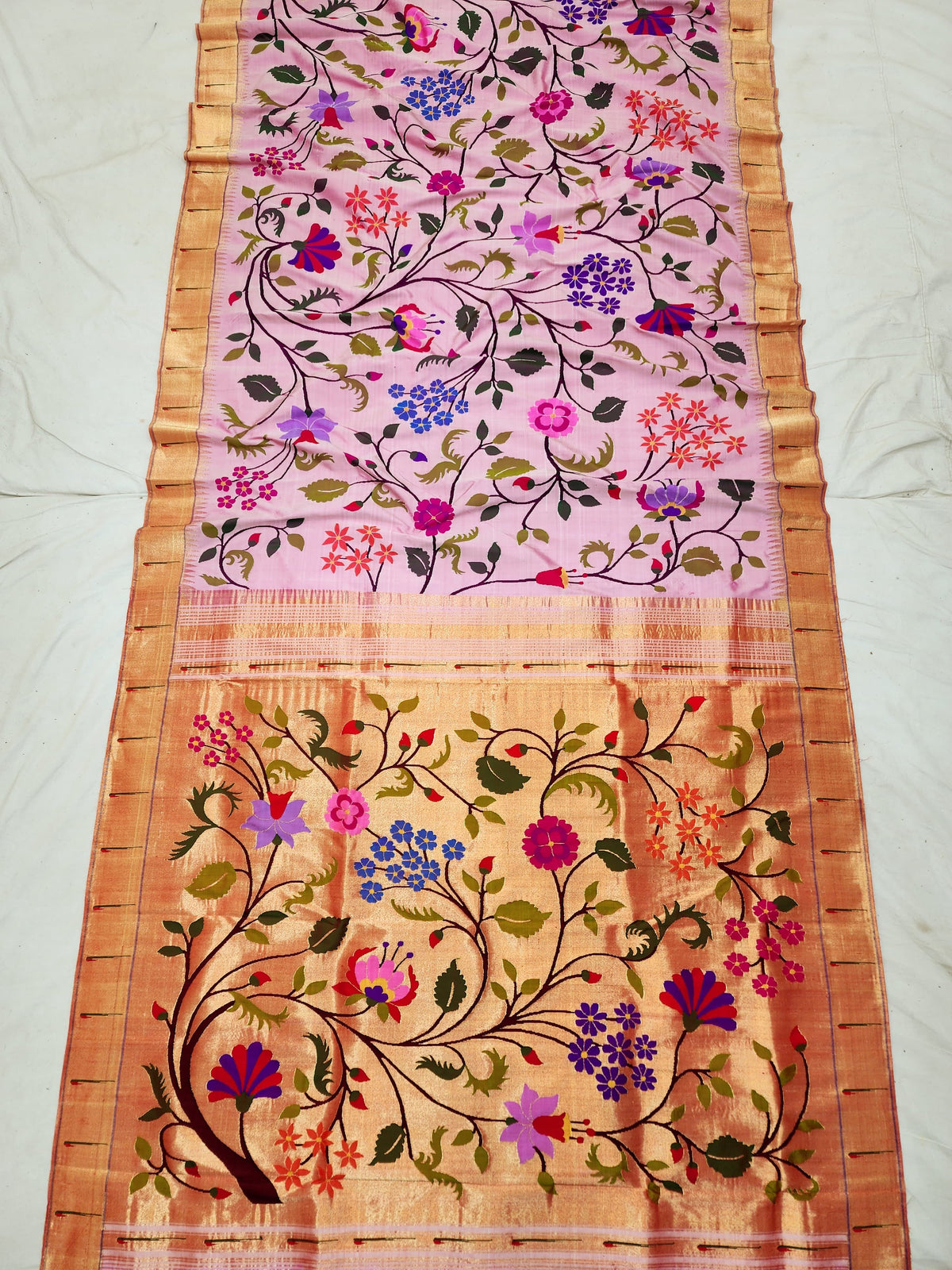 Pure Silk Allover Saree