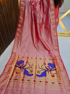 Pure Silk Handmade Paithani