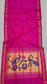 Pure Silk Handmade Paithani