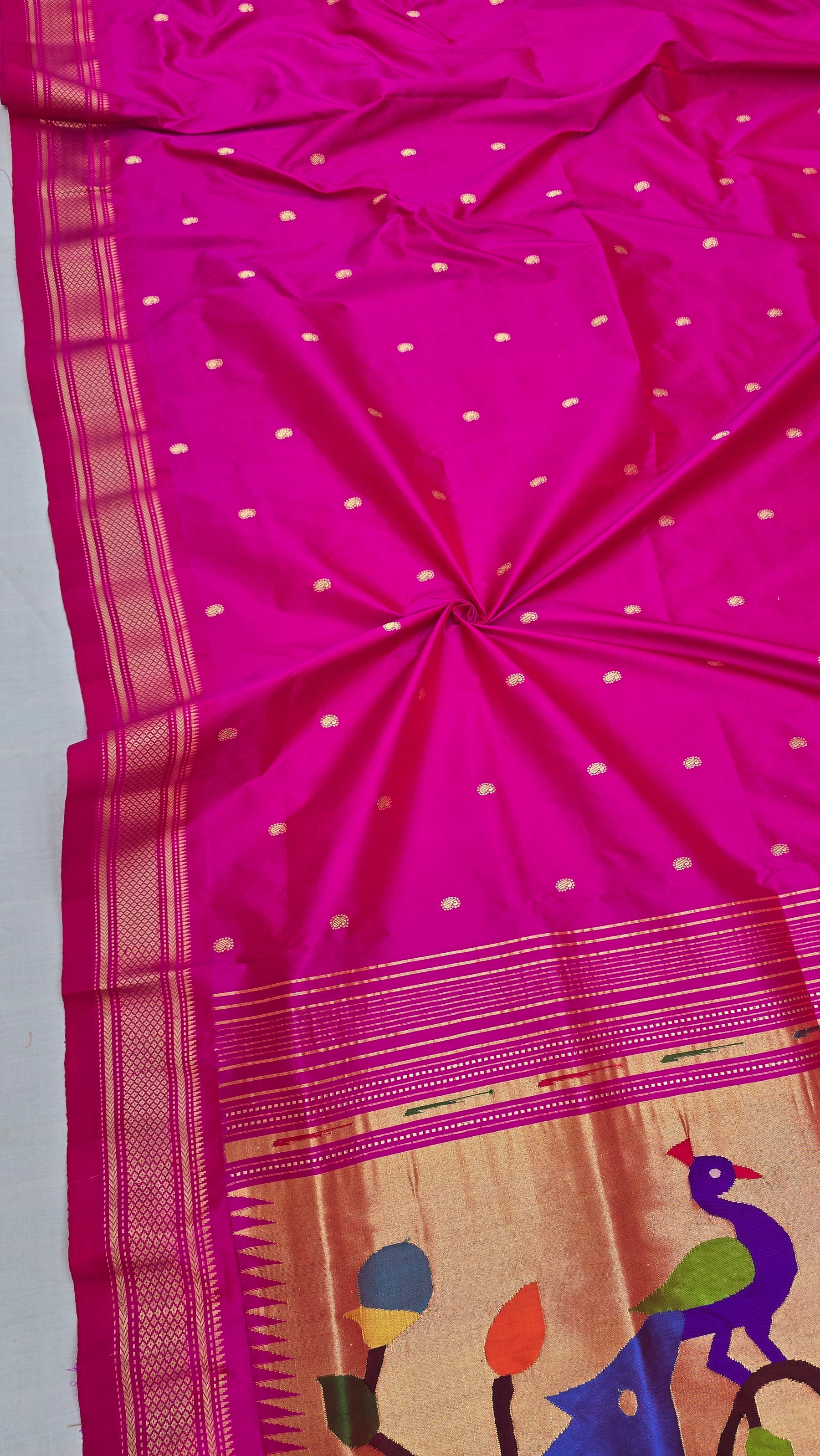 Pure Silk Handmade Paithani