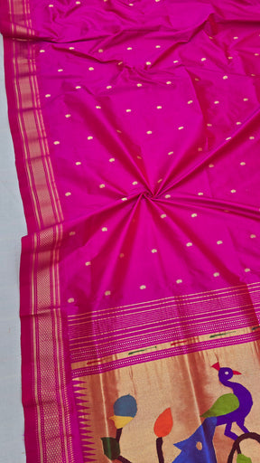 Pure Silk Handmade Paithani