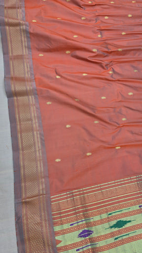 Dual Tone Fancy Pallu