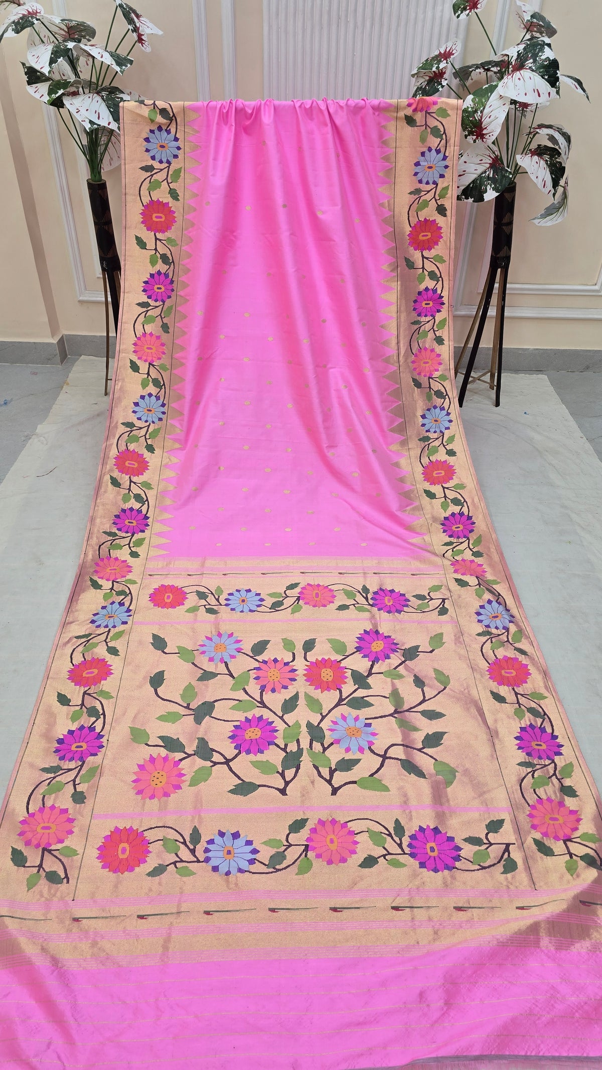 Border Pure Silk Paithani