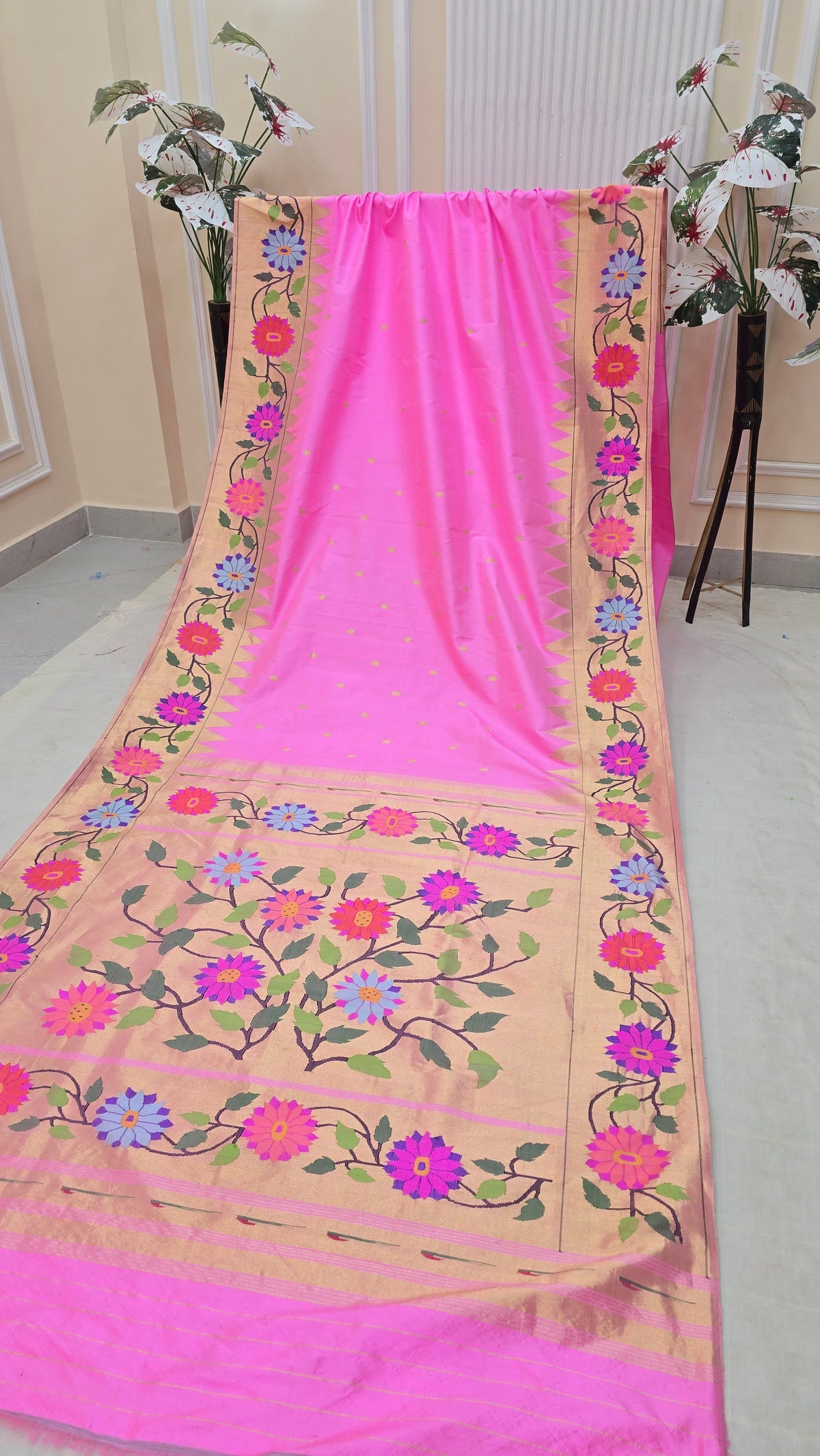 Border Pure Silk Paithani