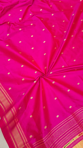 Pure Silk Handmade Paithani