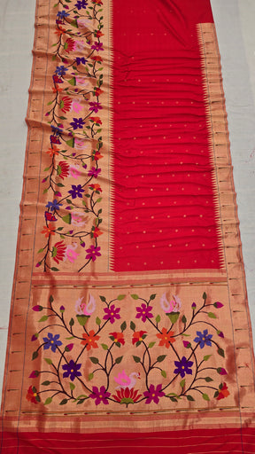 Half Allover Pure Silk Saree