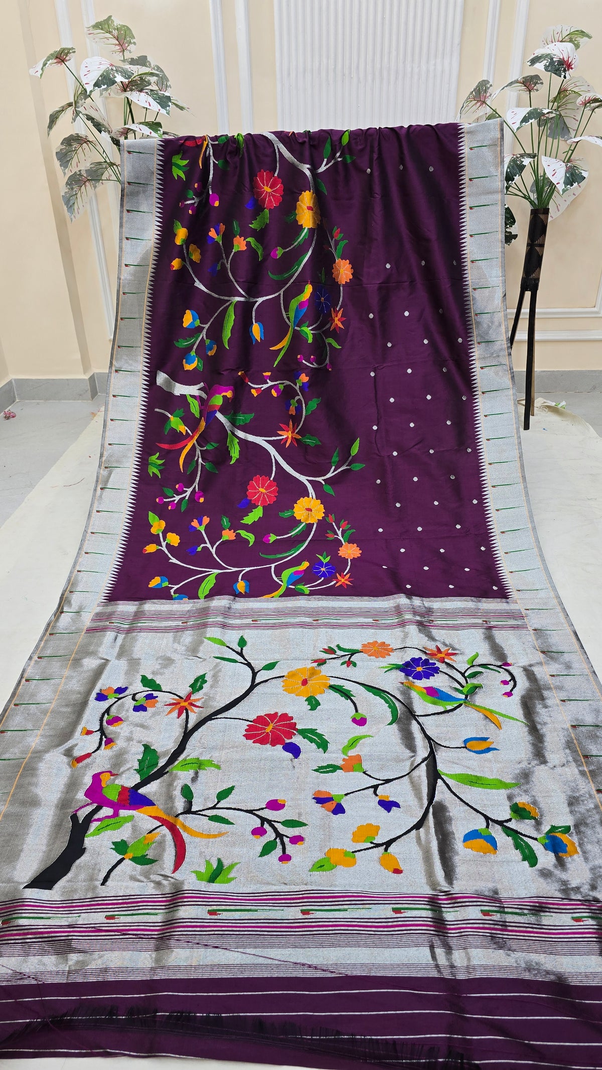 HalfAllover Paithani